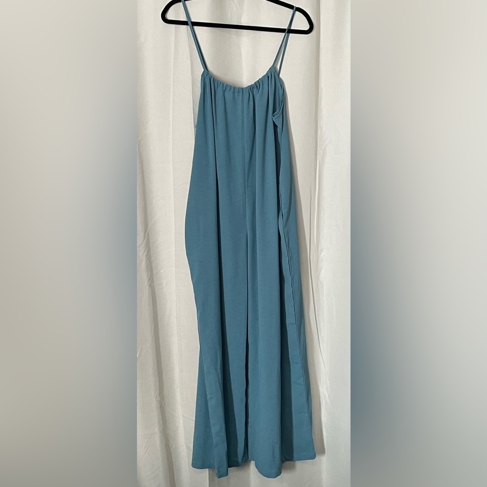 Huaqiao Women’s Loose Jumpsuit With Adjustable Straps And Pockets Size XL - Picture 2 of 8
